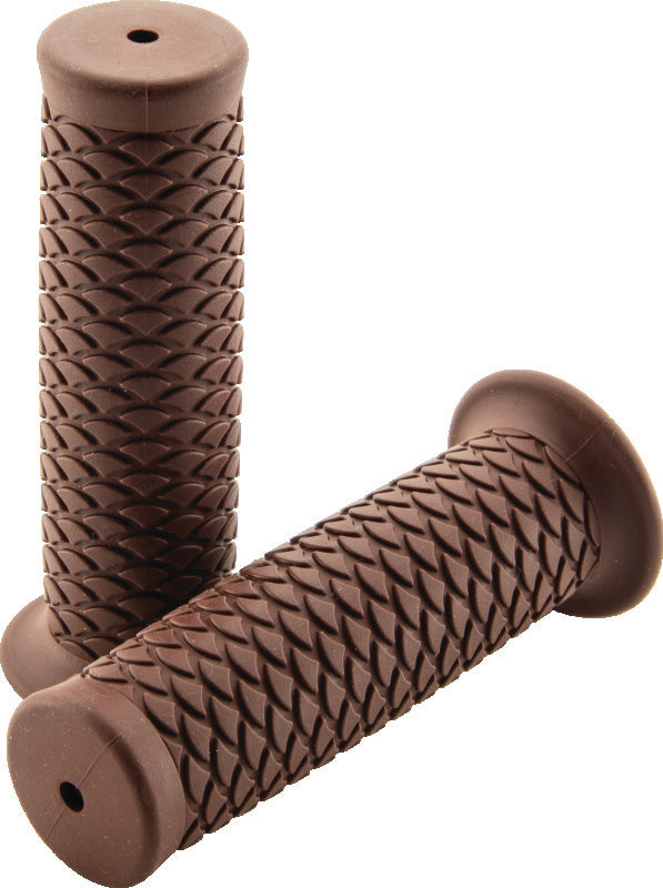 Bikers Choice 485806 1 Inch Brown Scales Grip