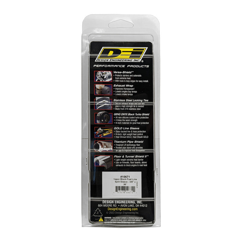 DEI 10671 Vapor Block Sleeve 3/8in x 36in