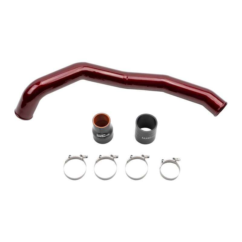 Wehrli 01-04 GM Duramax LB7 Driver Side 3in Intercooler Pipe - Bengal Grey