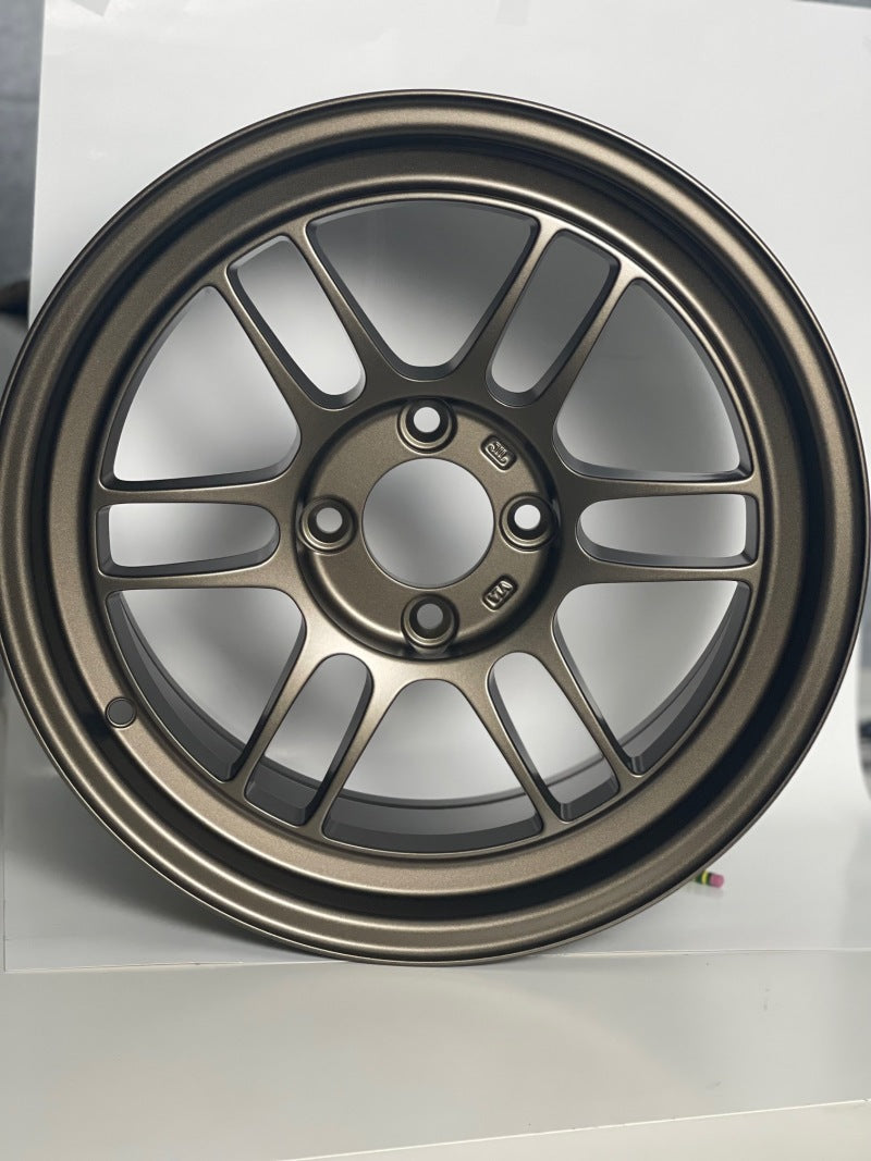 Enkei 3795804928BP RPF1 15x8 4x100 28mm Offset 5 Hub Bore Bronze Wheel - 11.64Lbs (MOQ 40)