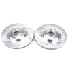 PowerStop fits Infiniti 03-05 FX35 Front Evolution Drilled & Slotted Rotors -