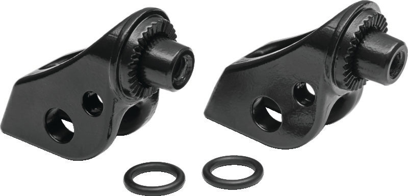 Kuryakyn 8937 Kuryakyn Splind Peg Adptr fits Honda Frt Blk