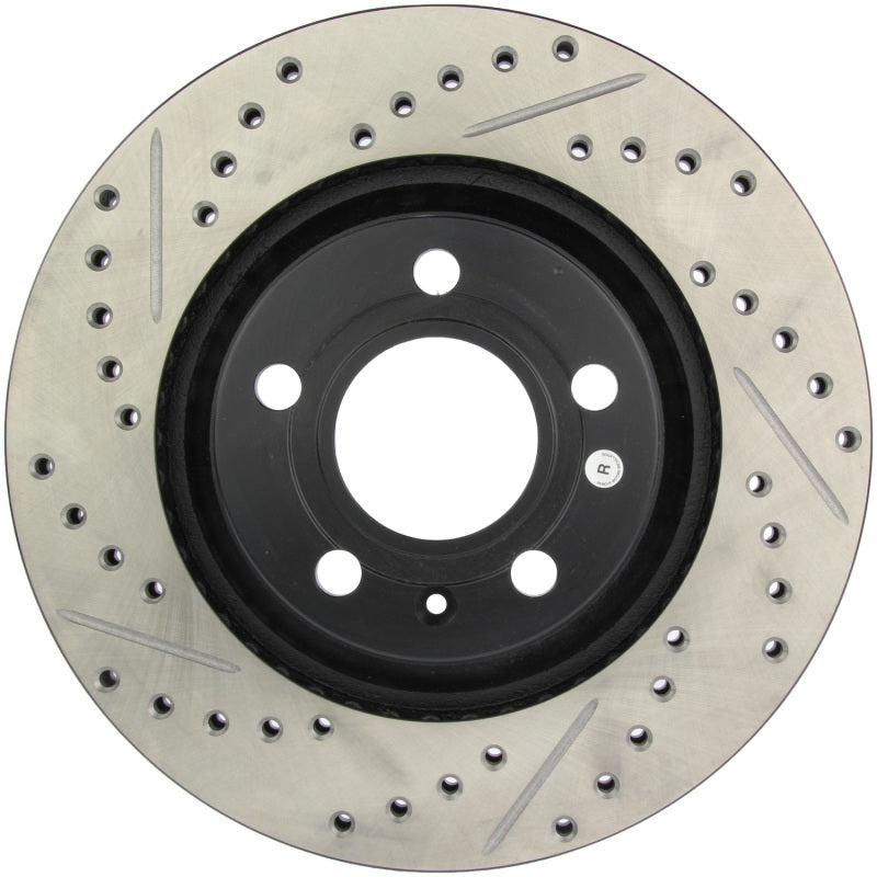 Stoptech 127.33088R Slotted & Drilled Sport Brake Rotor