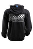 SPARCO SP03200NR3L Sparco Sweatshirt Hooded Heritage Blk Lr