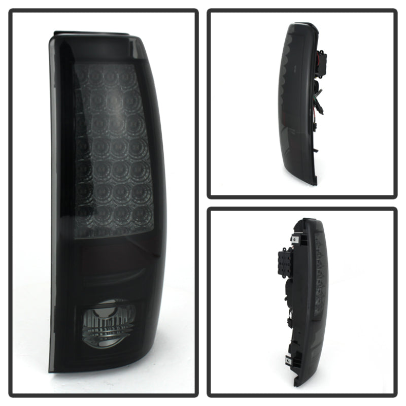 Spyder 5078063 fits Chevy 99-02 Silverado 1500 (Not Fit Stepside) LED Tail Ligh