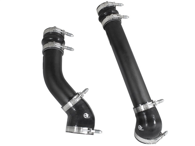 AFE 46-20064-B unner 3 inch Black Intercooler Hot and Cold Side Tubes fits Dodg