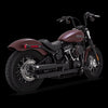 Vance and Hines Vance 46376 & Hines 18-22 Harley Davidson Softail Twin Slash S/