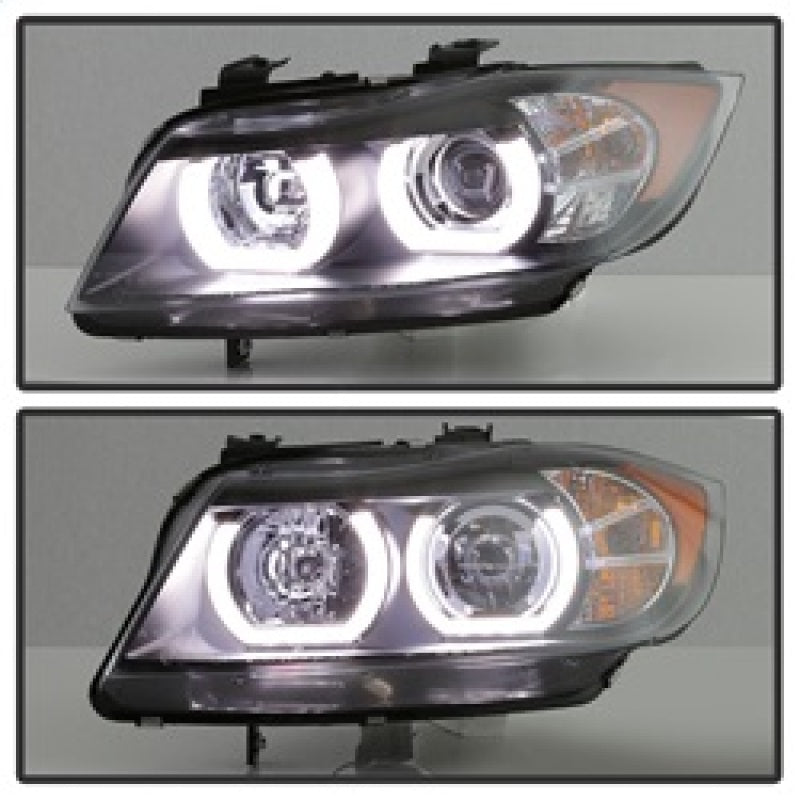 Spyder 5083432 fits BMW 06-08 E90 3-Series 4DR Headlights - Halogen Model Only