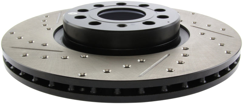 Stoptech 127.33098R Slotted & Drilled Sport Brake Rotor