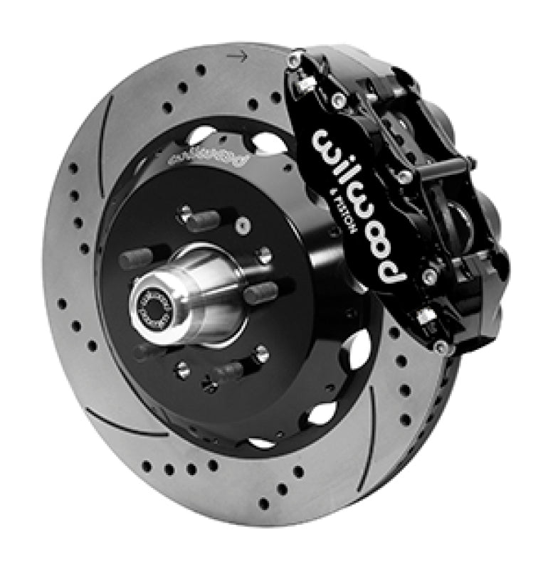 Wilwood 140-15554-D 55-57 fits Chevy Front Kit CPP 2in. Drop