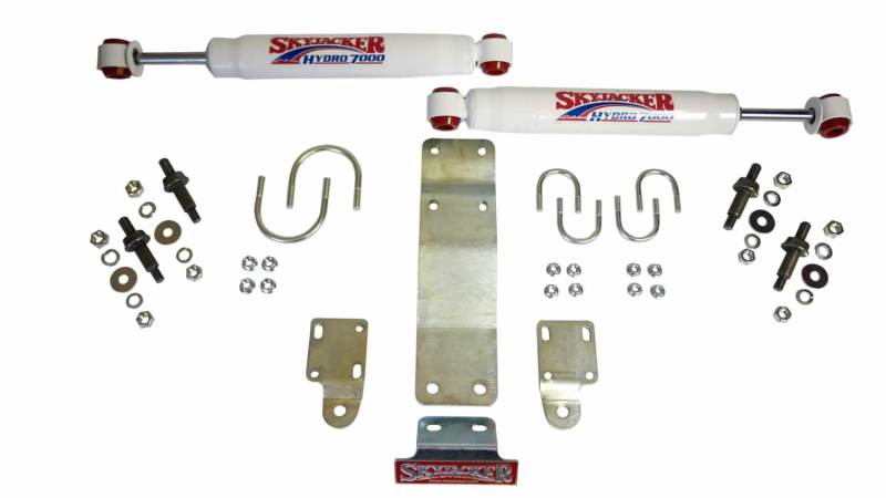 Skyjacker 7204 2007-2017 fits Jeep Wrangler Dual Steering Damper Kit w/ Hydro