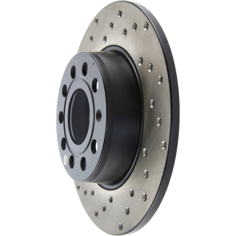 Stoptech 128.33131CR Drilled Cryo Sport Brake Rotor Rear Right 12-13 Volkswagen Beetle