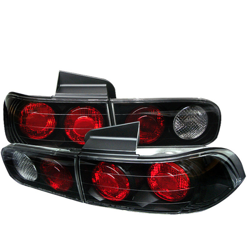 Spyder 5000200 fits Acura 94-01 Integra 4Dr Euro Style Tail Lights Black ALT-YD