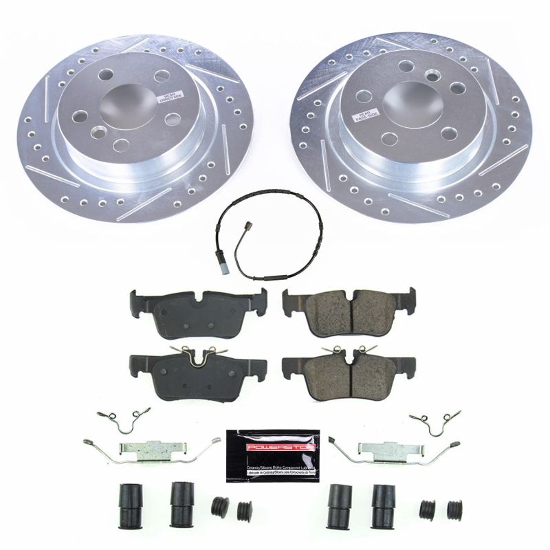 PowerStop K8110 fits BMW 14-19 i3 Rear Z23 Evolution Sport Brake Kit