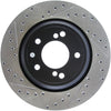 Stoptech 127.34054R 00-03 fits BMW M5 (E39) Slotted & Drilled Right Rear Rotor