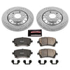 PowerStop K4562 fits Audi 03-10 A8 Quattro Rear Z23 Evolution Sport Brake Kit