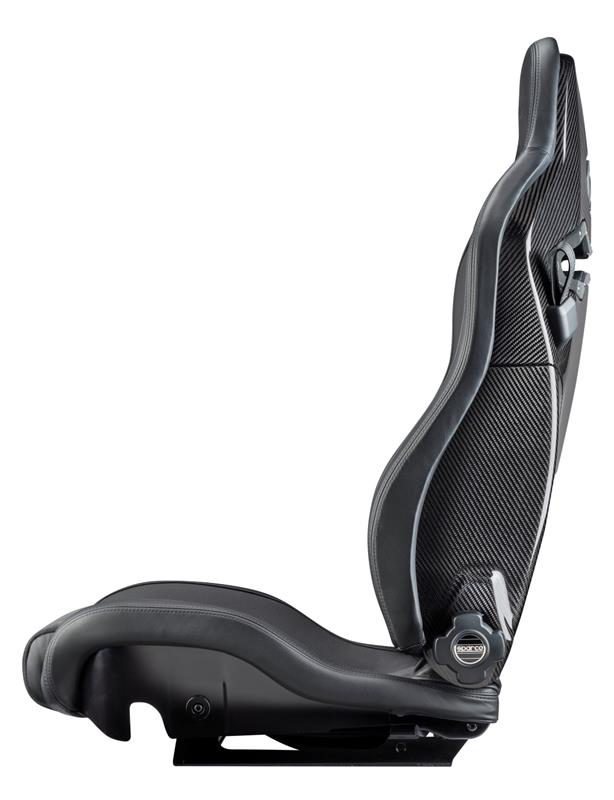SPARCO 00974ZNRSX Seat SPX Leather/Alcantara Black - Left