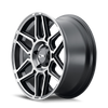 ION 146-2936TM Type 146 20x9 / 6x135 BP / 0mm Offset / 87.1mm Hub Matte Black W/Machined Dart Tint Wheel