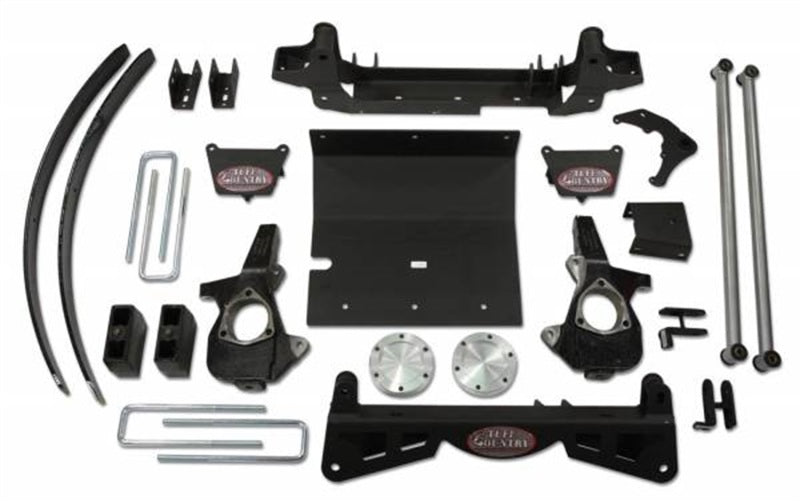 Tuff Country 16961 2006 fits GMC Sierra 1500 4X4 6in Lift Kit (w/3-Piece Sub Frame w/Fcty Air Ride Shocks)