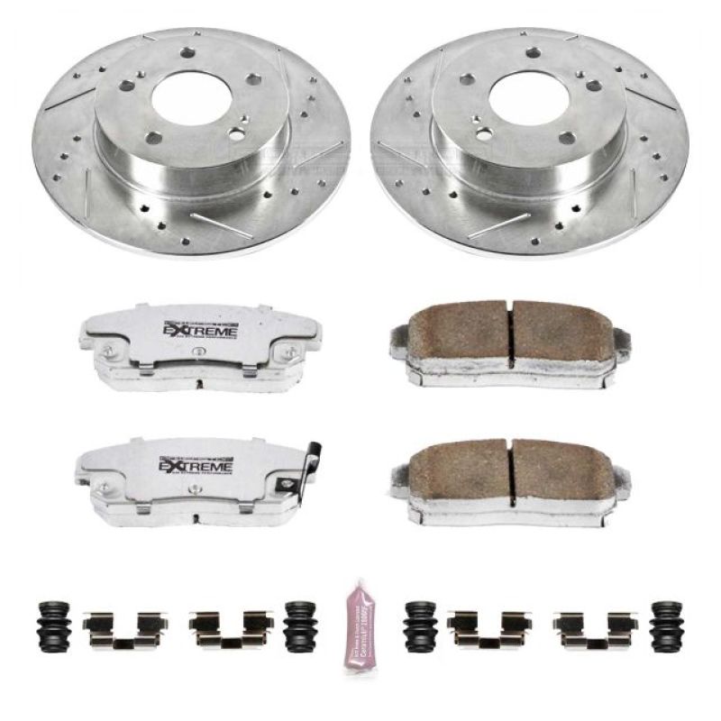 PowerStop K1169-26 2001 fits Infiniti I30 Rear Z26 Street Warrior Brake Kit
