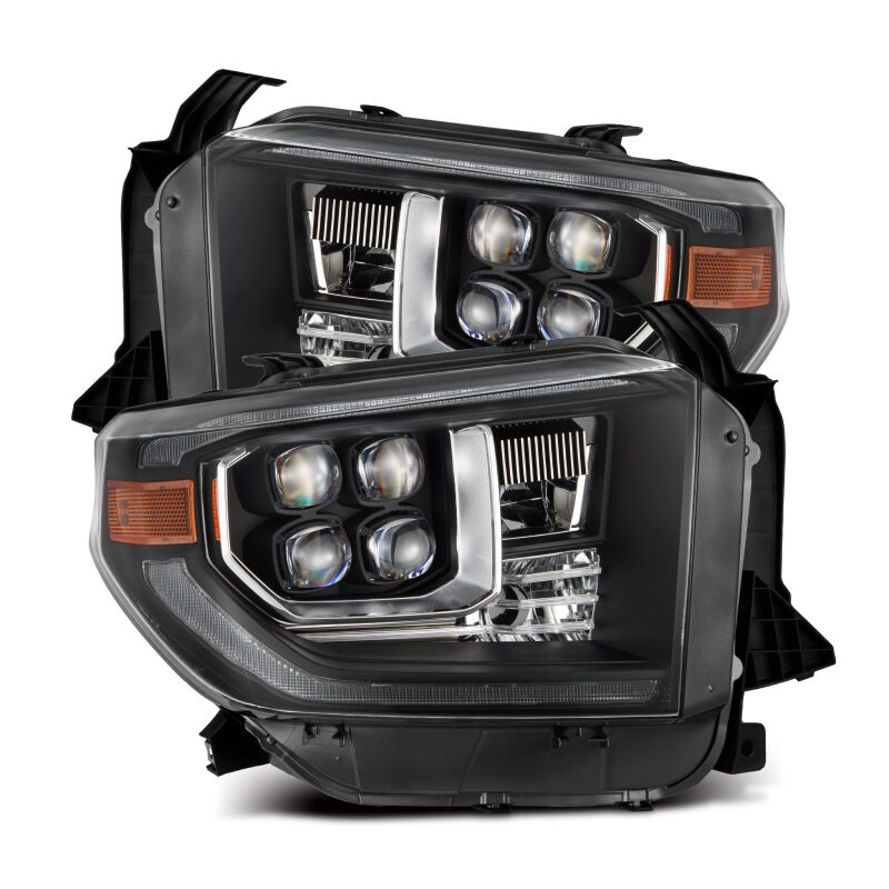 AlphaRex 880833 14-21 fits Toyota Tundra NOVA-Series LED Proj Headlights Blk