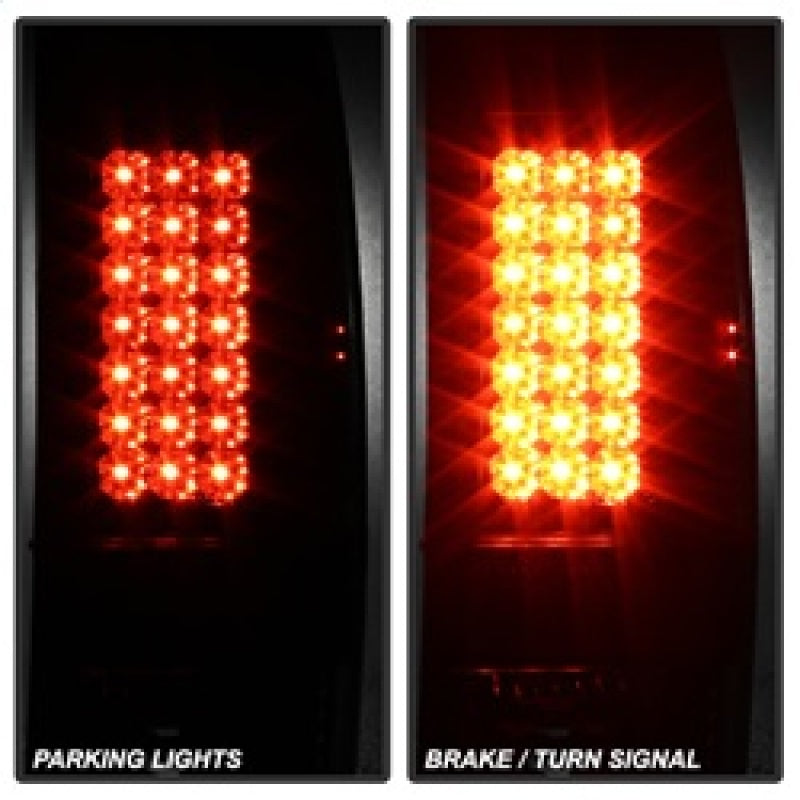 Spyder 5003898 fits Ford 08-15 Super Duty LED Tail Lights Black ALT-YD-FS07-LED