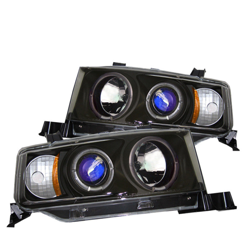 Spyder 5011893 fits Scion 03-07 XB Projector Headlights LED Halo Black High H1