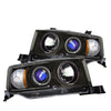 Spyder 5011893 fits Scion 03-07 XB Projector Headlights LED Halo Black High H1