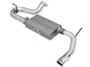 AFE 49-08047-P on 2-1/2in Alum Steel Axle-Back Exhaust w/Polished Tip 07-18 fit