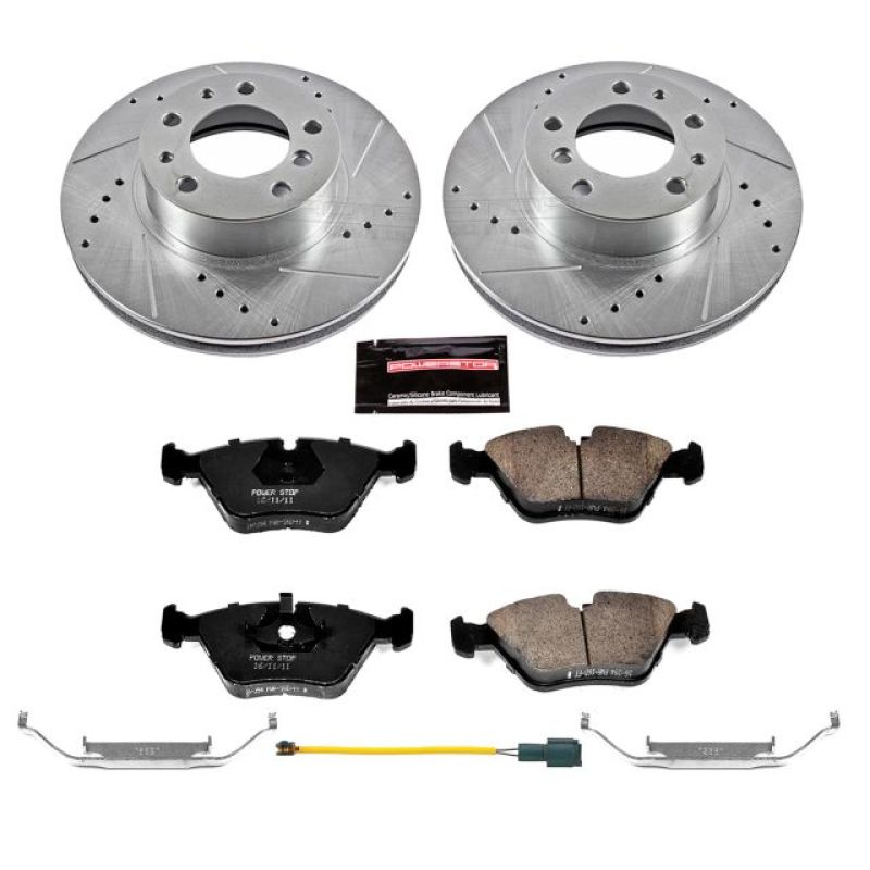 PowerStop K7331 fits BMW 87-89 735i Front Z23 Evolution Sport Brake Kit