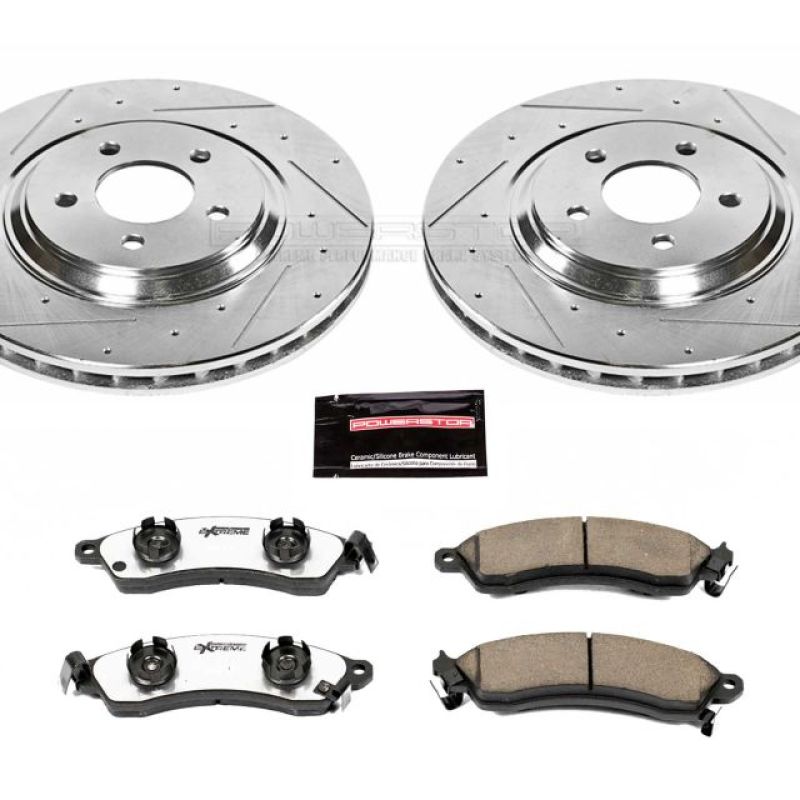PowerStop K1304-26 94-99 fits Ford Mustang Front Z26 Street Warrior Brake Kit