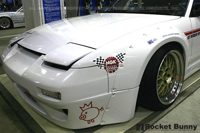 GReddy 17020240 89-93 fits Nissan Silvia 2Dr Rocket Bunny (RPS13) Duck-Tail Wing