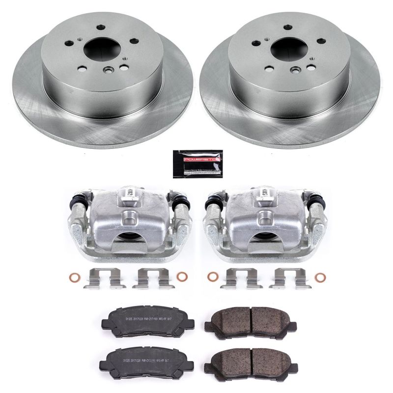 PowerStop fits Toyota 08-13 High Lander Rear Autospecialty Brake Kit w/Calipers