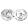 PowerStop fits Infiniti 05-06 QX56 Front Evolution Drilled & Slotted Rotors -
