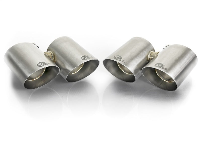 AFE 49C36416-P orce-Xp 304 SS OE Exhaust Tips Polished 12-16 fits Porsche 911 (