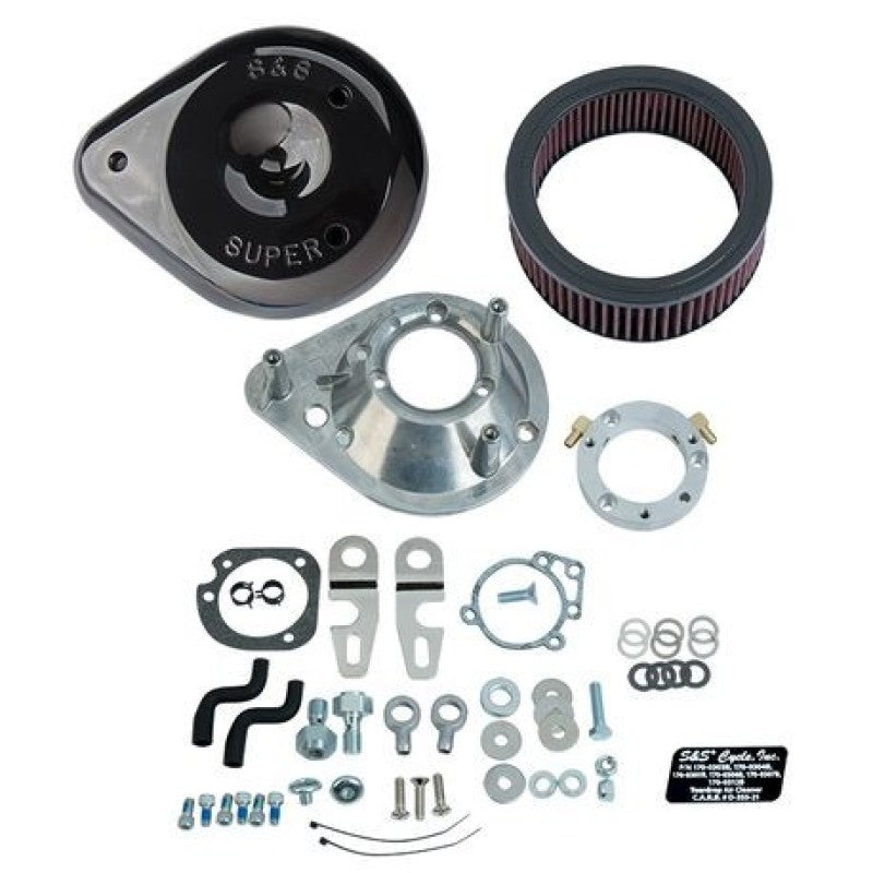 S&S 170-0307E Cycle 2007+ XL Sportster Models w/ Stock EFI Teardrop Air Cleaner