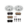 PowerStop KOE1363 fits Ford 14-19 Fiesta Rear Autospecialty Brake Kit