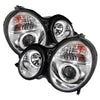 Spyder 5011305 fits Mercedes Benz E-Class Projector Headlights LED Halo Chrm PR