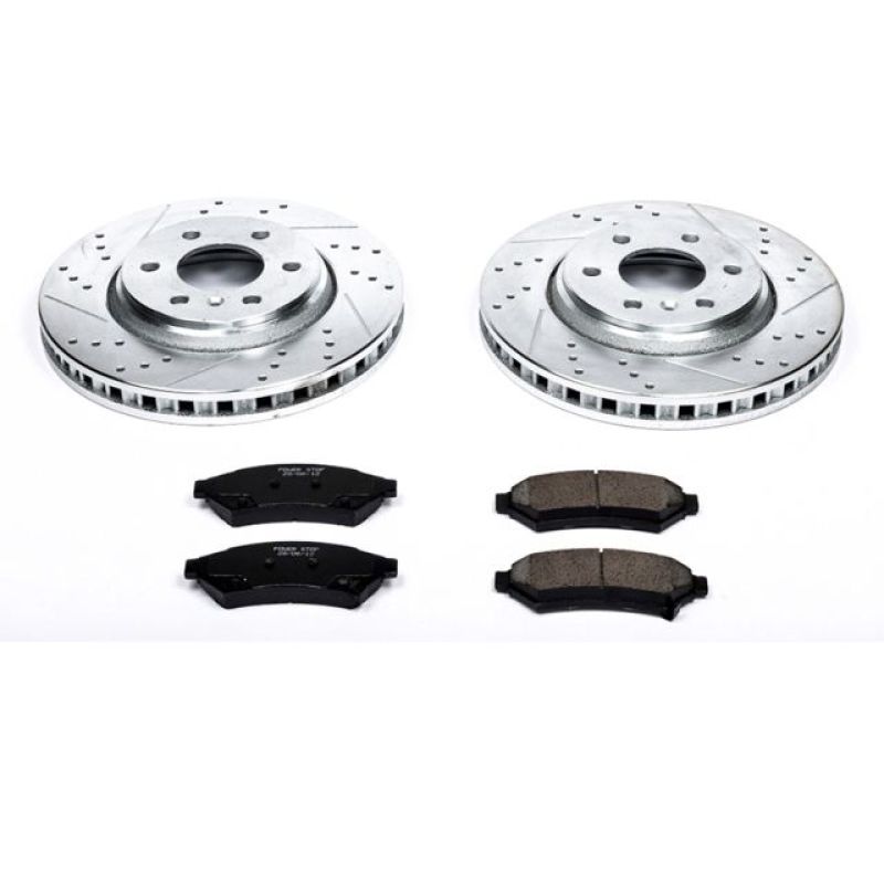 PowerStop K4602 fits Buick 06-07 Terraza Front Z23 Evolution Sport Brake Kit