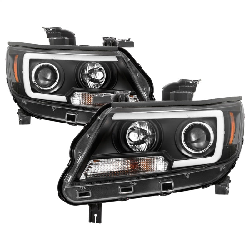 Spyder 5085283 fits Chevy 15-17 Colorado Projector Headlights - Light Bar LED -