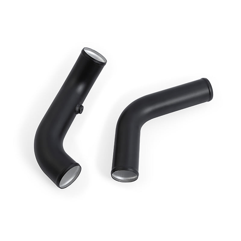 Mishimoto MMINT-RGR-11KSLBK fits Ford Ranger 3.2L Diesel Intercooler Kit 2011+ Silver w/ Wrinkle Black Pipes