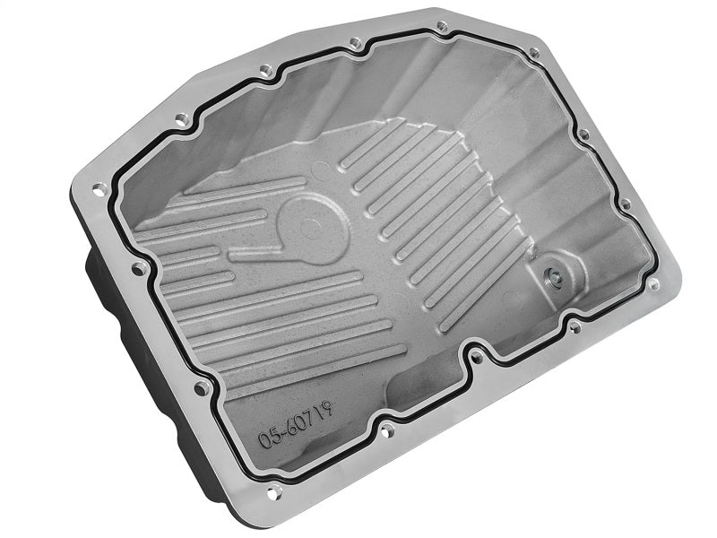 AFE 46-70322 ries Engine Oil Pan Black w/Machined Fins; 11-16 fits Ford Powerst