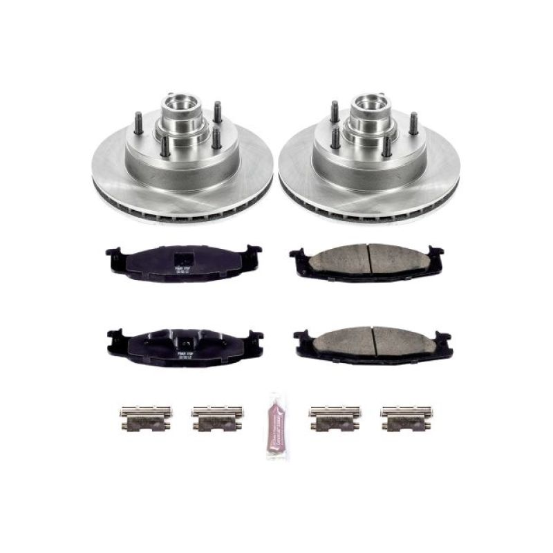 PowerStop KOE1832 2003 fits Ford E-150 Front Autospecialty Brake Kit