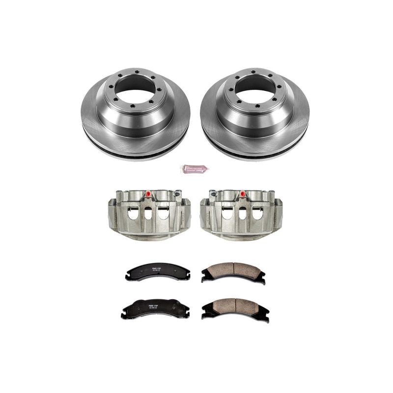 Power Stop KCOE4719 17 fits Ford E-450 Super Duty Rear Autospecialty Kit w/Cals