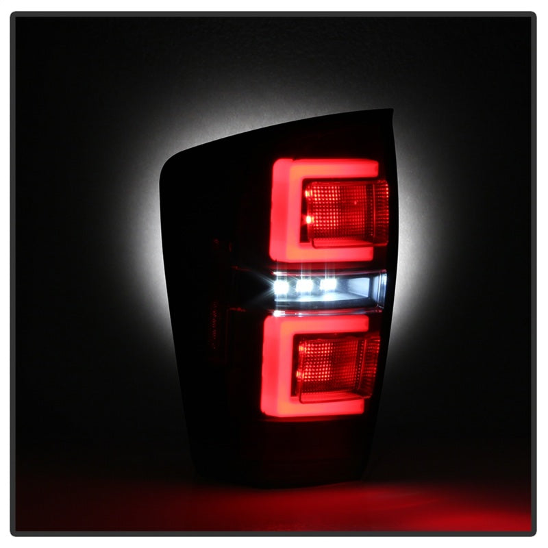 Spyder 5085733 fits Toyota 16-17 Tacoma LED Tail Lights - Black (ALT-YD-TT16-LE
