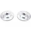PowerStop fits Honda 15-19 Fit Front Evolution Drilled & Slotted Rotors - Pair