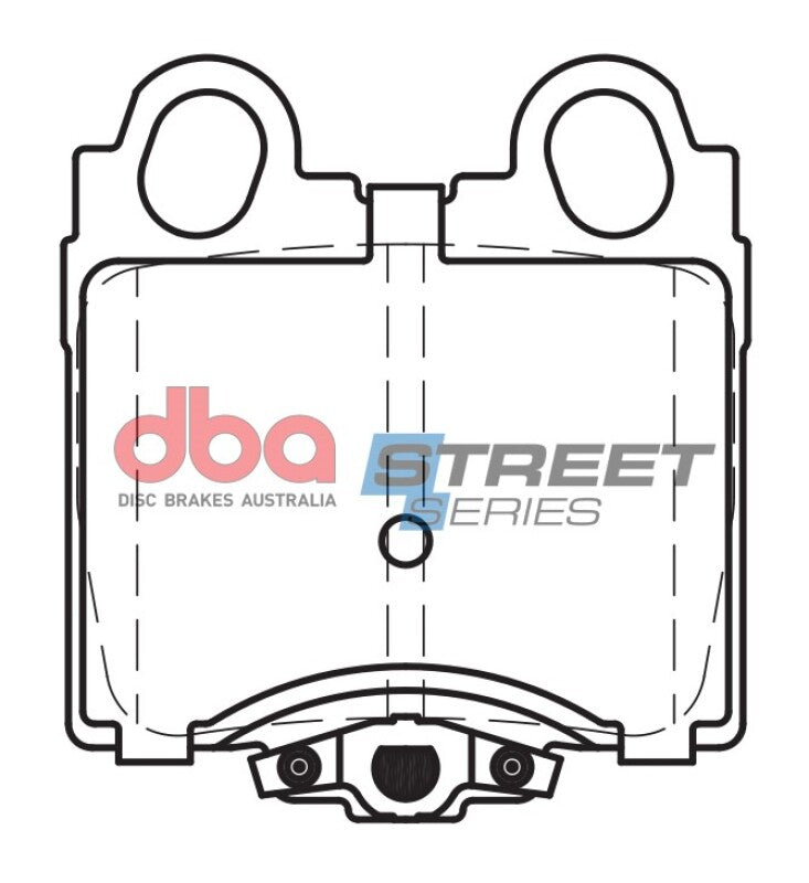 DBA DB1416SS 01-05 fits Lexus IS300 Street Series Rear Brake Pads