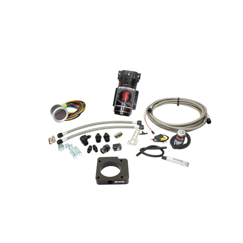 Snow Performance SNO-2110-BRD-T STI Stg 2 Boost Cooler Water Inj. Kit (SS Braide