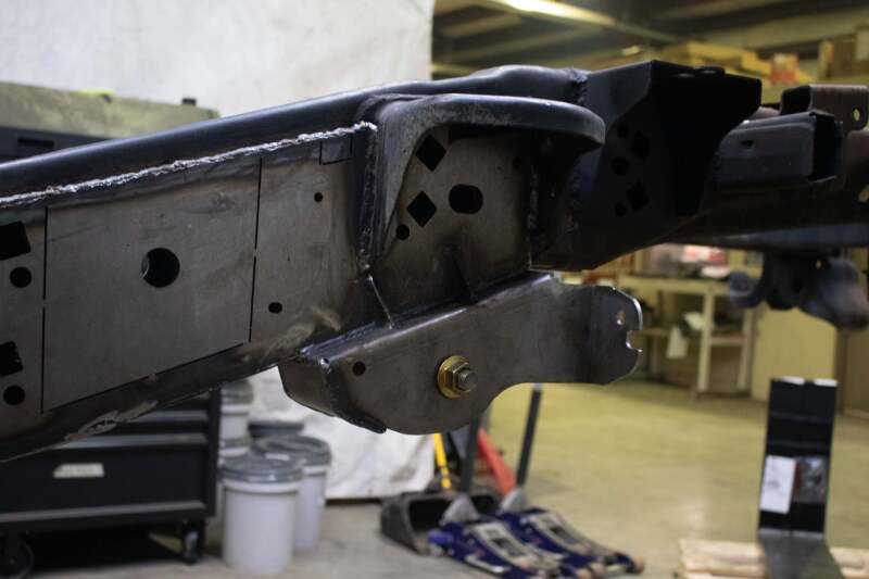 RustBuster RB7014R Forward Leaf Spring Section Right Side