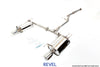 Revel T70093R Medallion Touring-S Catback Exhaust - Dual Muffler 04-08 fits Acur